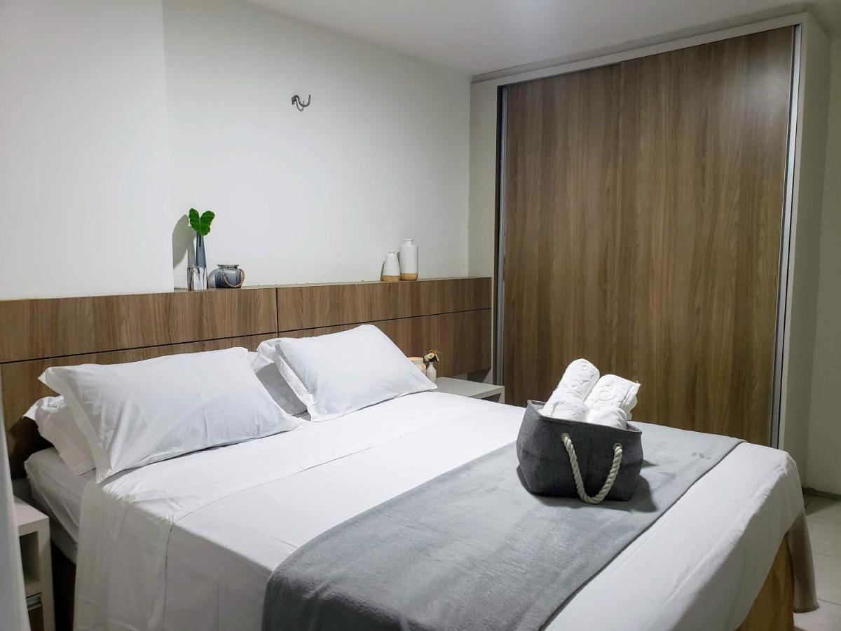 Paraiso Das Dunas - Apartamento A Beira Mar Com Jacuzzi - Proximo Ao Beach Park 알퀴라즈 외부 사진