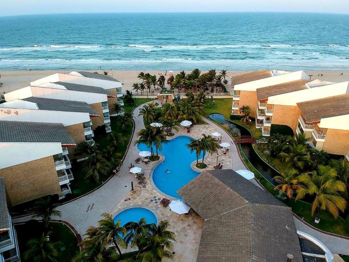 Paraiso Das Dunas - Apartamento A Beira Mar Com Jacuzzi - Proximo Ao Beach Park 알퀴라즈 외부 사진