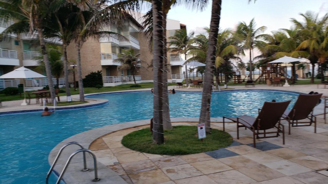 Paraiso Das Dunas - Apartamento A Beira Mar Com Jacuzzi - Proximo Ao Beach Park 알퀴라즈 외부 사진