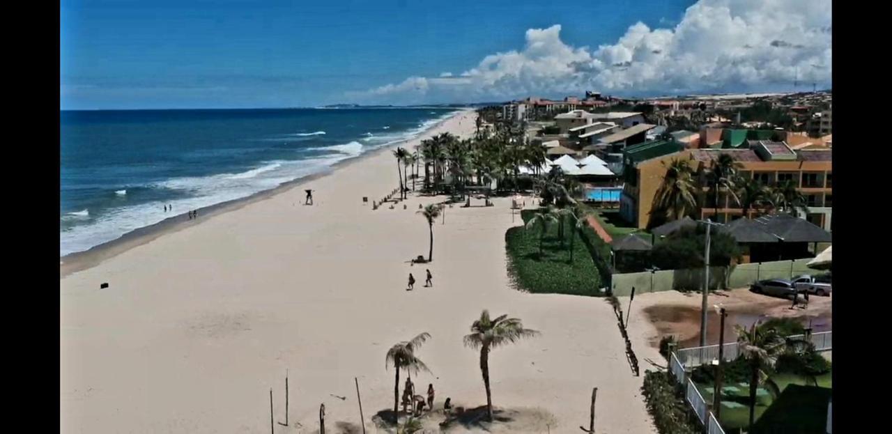 Paraiso Das Dunas - Apartamento A Beira Mar Com Jacuzzi - Proximo Ao Beach Park 알퀴라즈 외부 사진