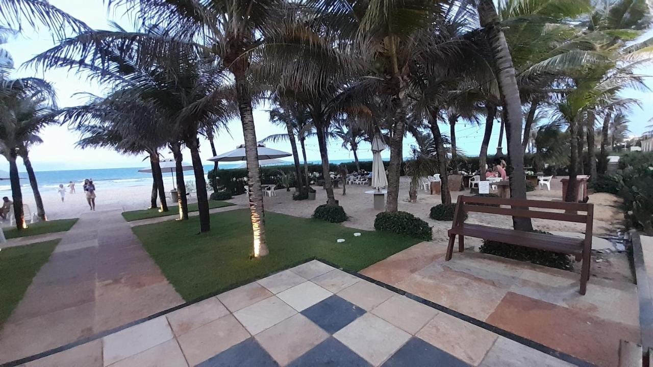 Paraiso Das Dunas - Apartamento A Beira Mar Com Jacuzzi - Proximo Ao Beach Park 알퀴라즈 외부 사진