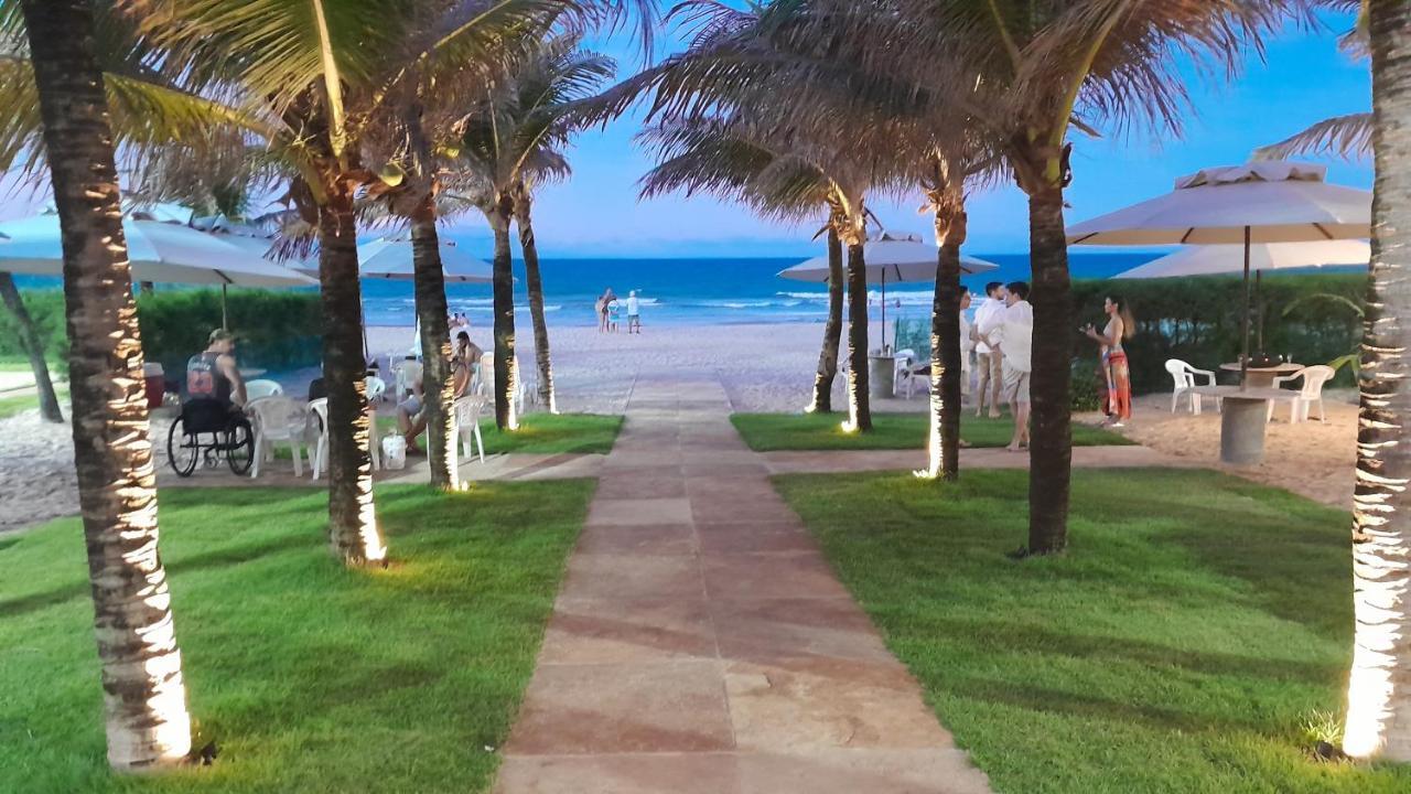 Paraiso Das Dunas - Apartamento A Beira Mar Com Jacuzzi - Proximo Ao Beach Park 알퀴라즈 외부 사진