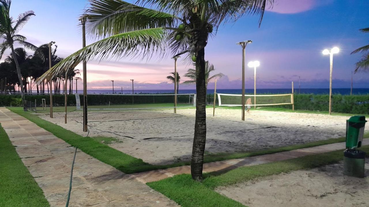 Paraiso Das Dunas - Apartamento A Beira Mar Com Jacuzzi - Proximo Ao Beach Park 알퀴라즈 외부 사진